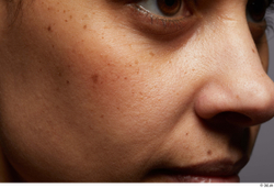 Face Nose Cheek Skin Woman Black Slim Studio photo references
